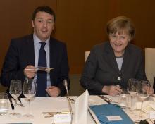Renzi e Merkel al bivio tra unita' e disgregazione