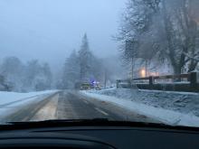 Début de la période hivernale : la CTC vous informe de la situation des routes territoriales - Soyez prudents