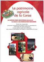 Exposition sur le patrimoine agricole de la Corse, « Des savoir-faire ancestraux renouvelés au service d’une agriculture raisonnée » du 29 septembre au 10 octobre 2016 à la CTC