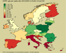 Are we richer or poorer than before the onset of the crisis?