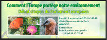 Débat citoyen "Comment l'Union européenne protège notre environnement" - 19/09